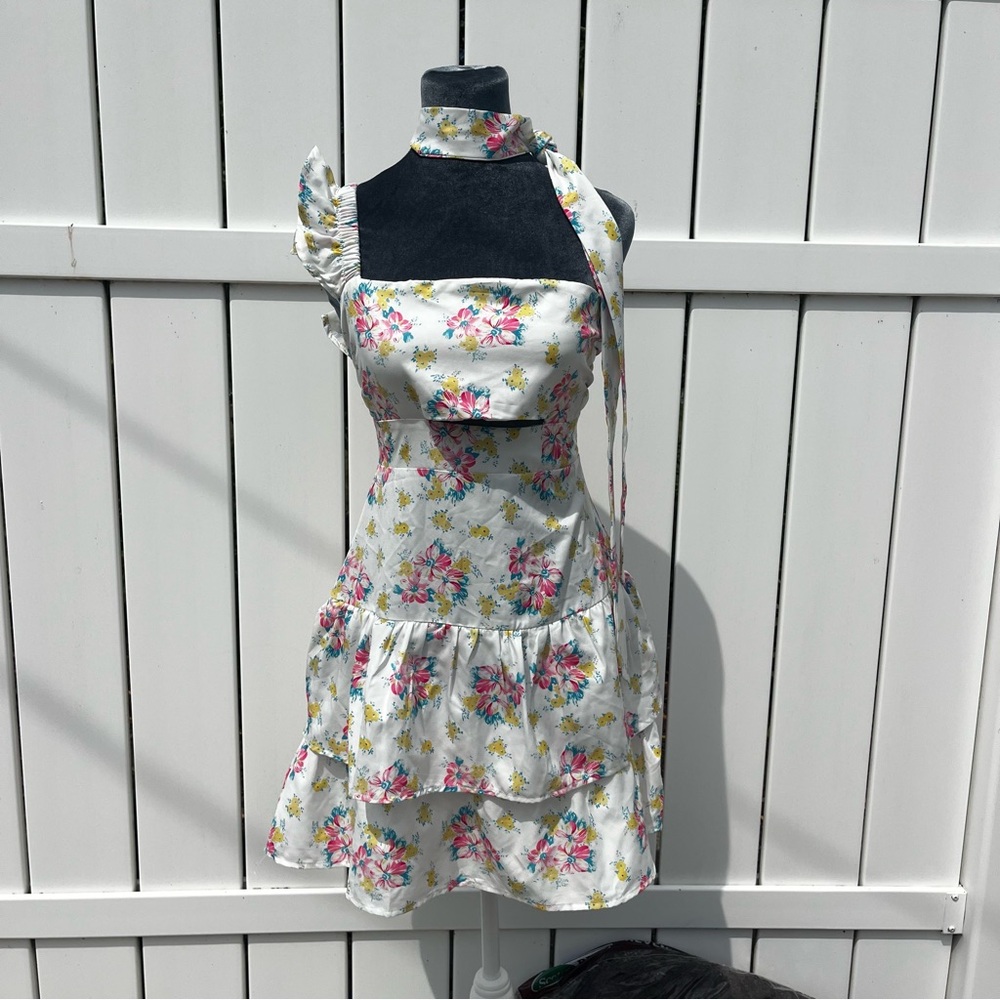 Cherley Floral Sundress with Ruffles